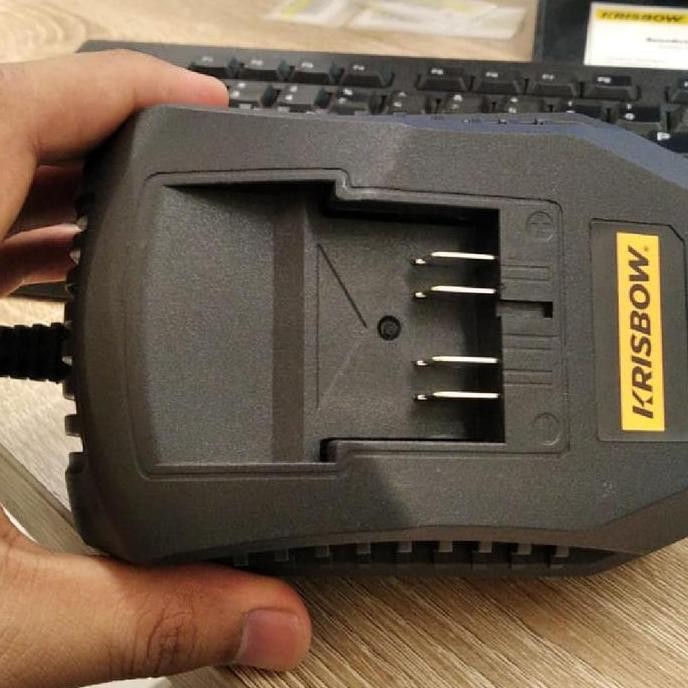 CHARGER BATERAI KRISBOW 18V / Krisbow Charger 18 V Battery