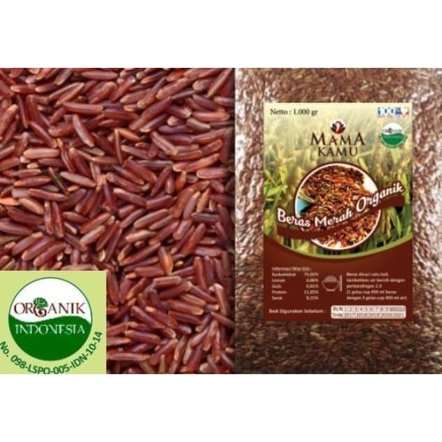 

(Expert) Beras Merah Organik Mama Kamu 1 kg