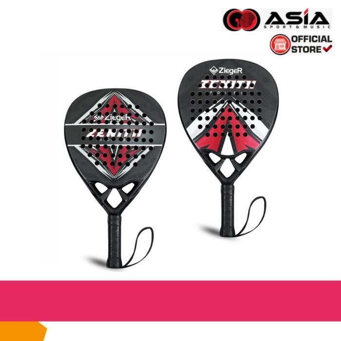 Racket Padelball Zieger Carbon Zenith | Raket Bola Padel Badminton Terlaris Best Quality 100% Origin