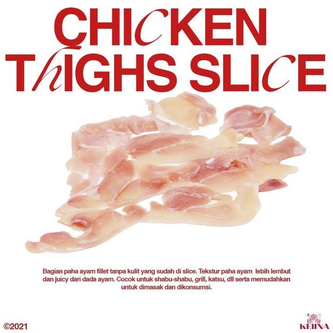 

JH8 Paha Ayam Fillet Boneless Chicken Thighs Slice