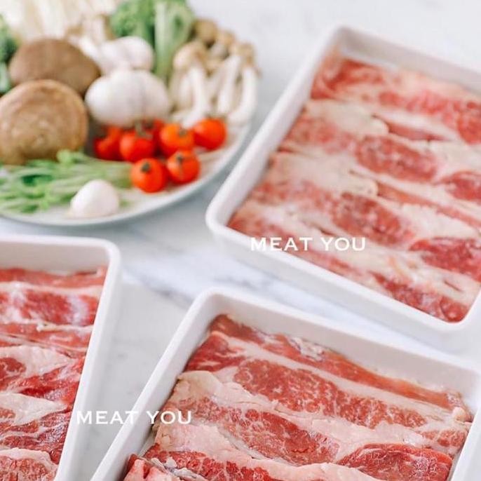 

JH8 USA Premium Shortplate Beef / Daging Yoshi**ya Beef 250gr