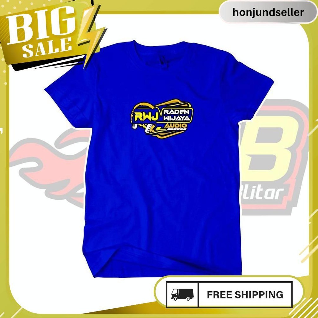 Kaos Rwj Raden Wijaya Audio Kediri Katun Combed Soundbalapblitar Siap Kirim