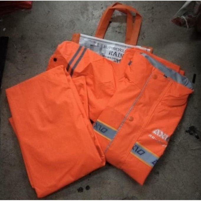 [Expert] Jas hujan Axio Orange Original