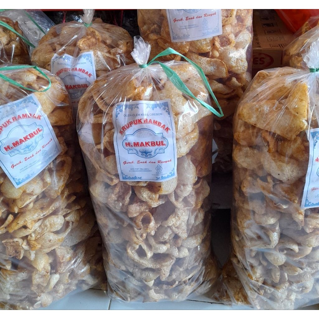 

Kerupuk rambak / kerupuk kulit kerbau / kerupuk kulit rambak 250gr