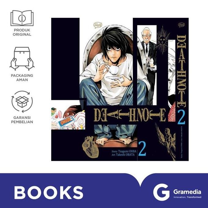 Komik Death Note New Edition Vol 2 (Tsugumi Ohba) Kualitas Terbaik Harga Termurah