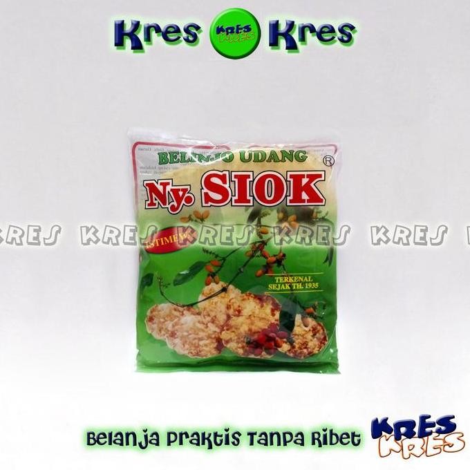 

Emping Belinjo / Blinjo Udang Manis Besar Ny. Siok Istimewa - 200gr