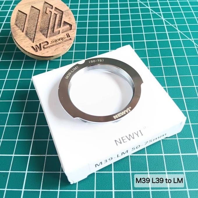 Lens Adapter Lensa L39 M39 Ltm To Lm Leica Mount (Lensa 50 - 75Mm)