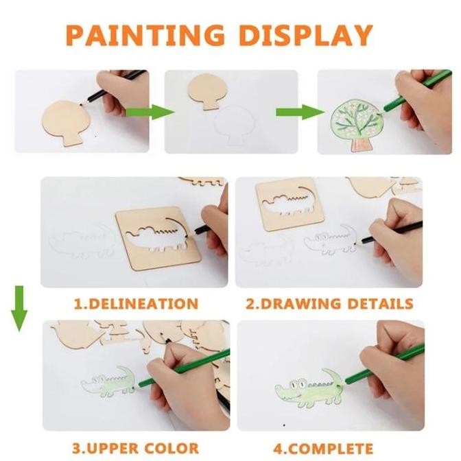 Mainan Anak Kayu Mainan Edukasi Anak Gambar Mainan Gambar Mainan Dari Kayu Diy