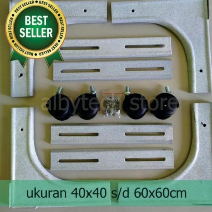 '+'+'+'+] Alas Kulkas / Kaki Kulkas 1 Pintu Roda 4