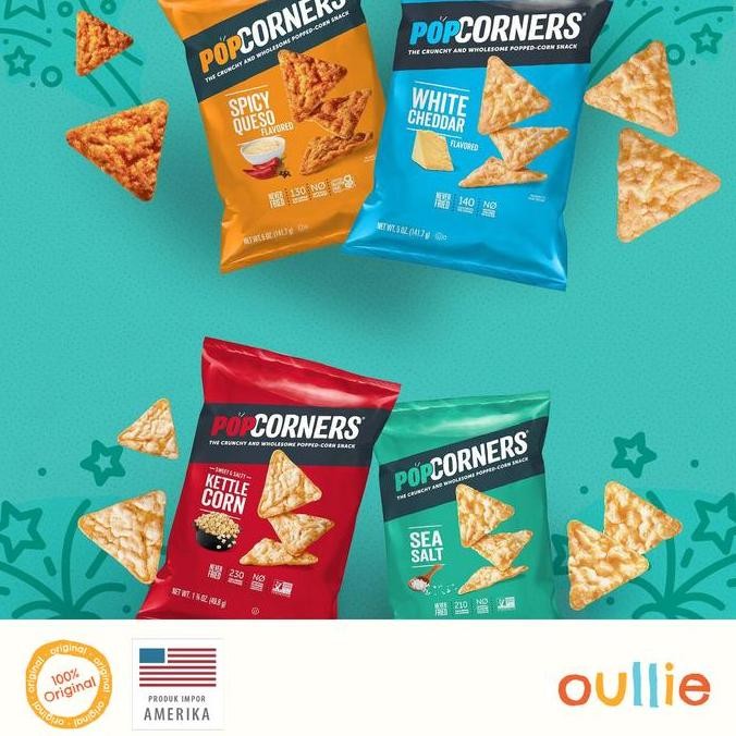 

Popcorners - The Crunchy and Wholesome Poppep-Corn Snack