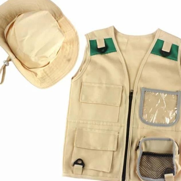 Kids Safari Costume Explorer Zoo Keeper Kostum Anak Profesi Penjelajah