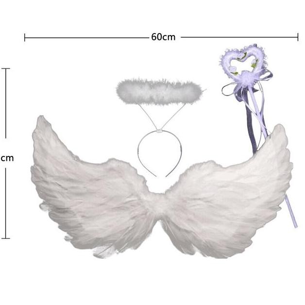 Sayap Malaikat Halo Dan Peri Untuk Anakanak Kostum Malaikat Sayap Untuk Halloween Malam Natal