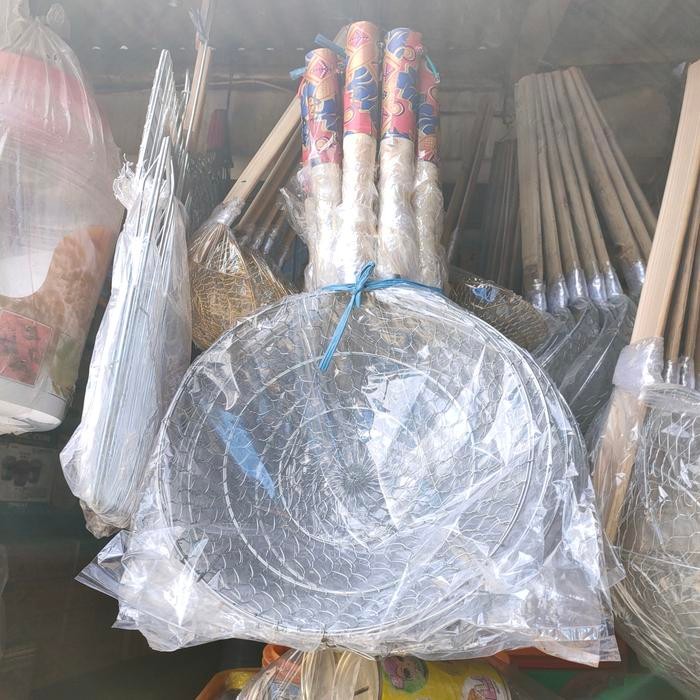 SEROKAN MIE GAGANG KAYU/SARINGAN GORENGAN BESAR