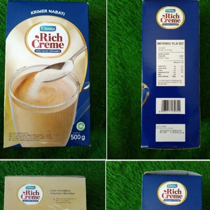 

Ellenka Rich Creme Non Dairy Creamer Krimer Nabati 500gr