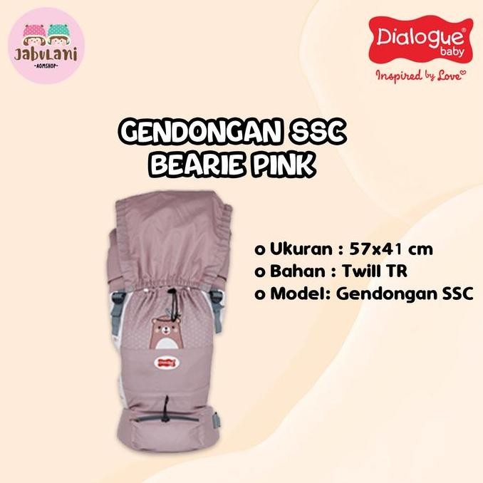 Dialogue Baby Gendongan Ssc Bearie Series Co