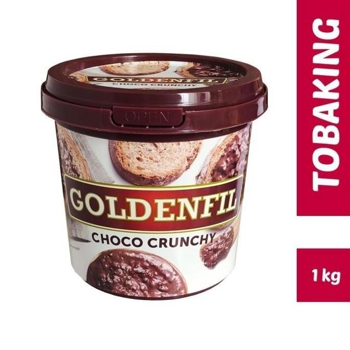 

GOLDENFIL Choco Crunchy 1kg selai coklat pasta
