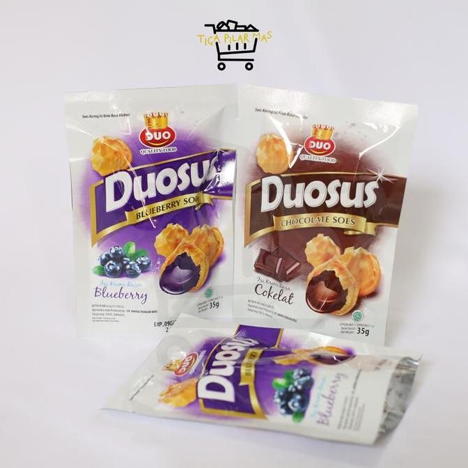 

Duo Soes Coklat & Brueberry @35 gr