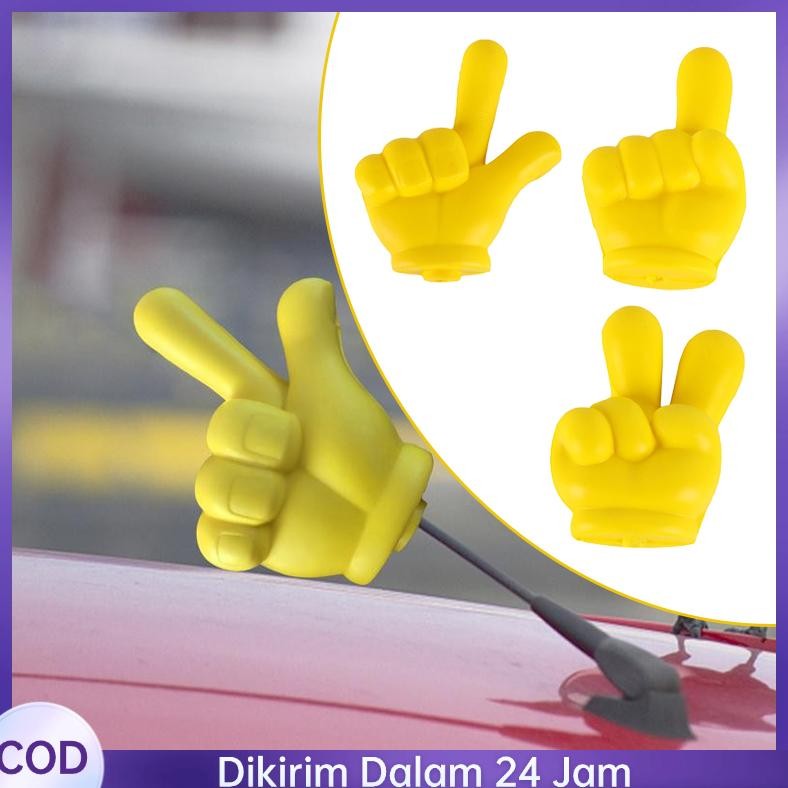 Bola Antena Mobil Antena Mobil Boneka Antena Mobil Variasi Antena Bola Mobil Tempel Universal Boneka