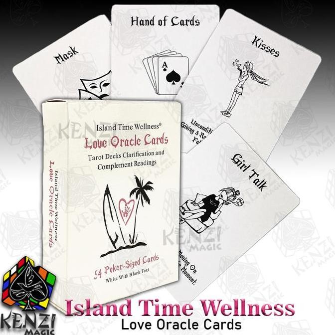 Sale Kartu Love Oracle - Island Time Wellness ( White )