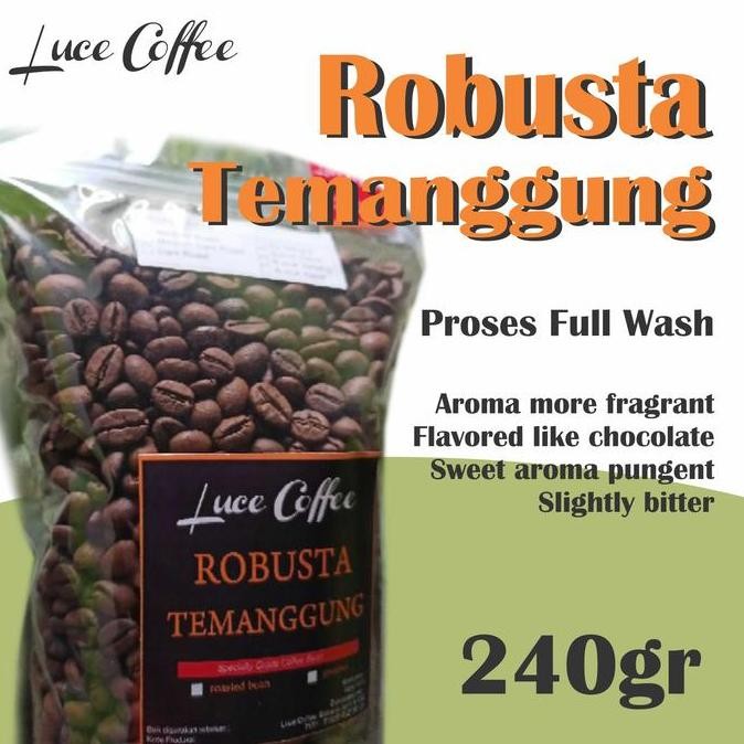 

JH8 Kopi Fine ROBUSTA Temanggung 240gr - Bijisangrai atau bubuk