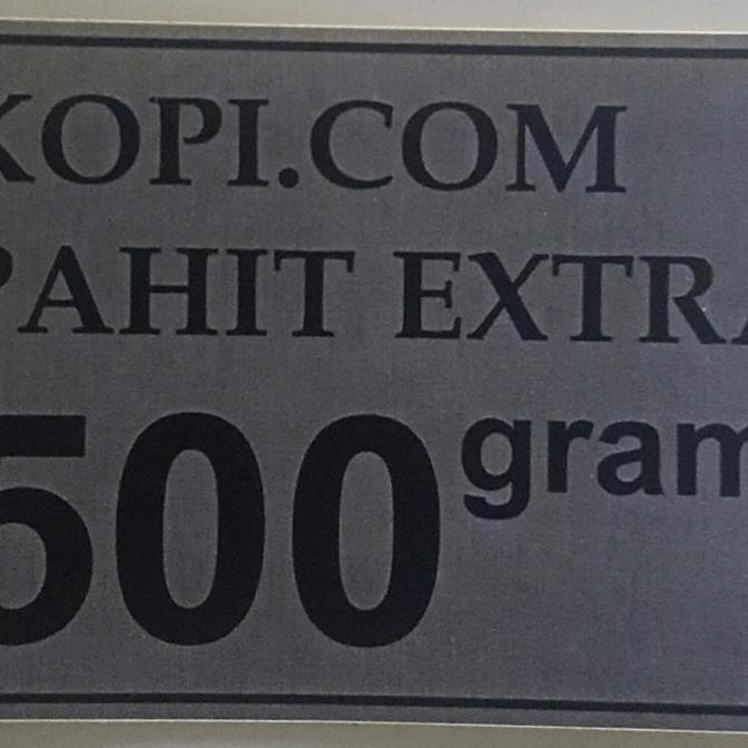 

Kopi dot com Pahit Extra kemasan 500gram, buat pecinta kopi pahit