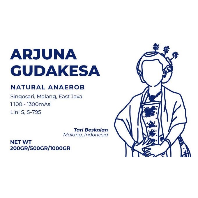 

JH8 KOPI ARABIKA ARJUNA GUDAKESA 200GR