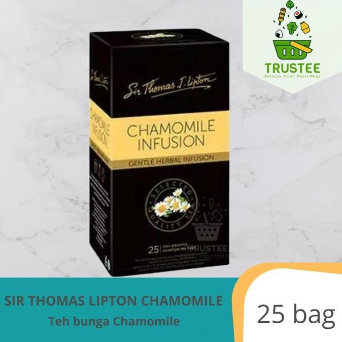 

JH8 Sir Thomas Lipton Chamomile Tea / STL Chamomile (25bags x 1gr)