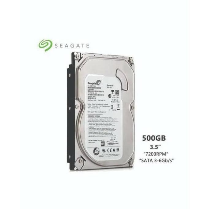 *#*#*#*#] HARDDISK Internal 3.5 SEAGATE PI 500GB