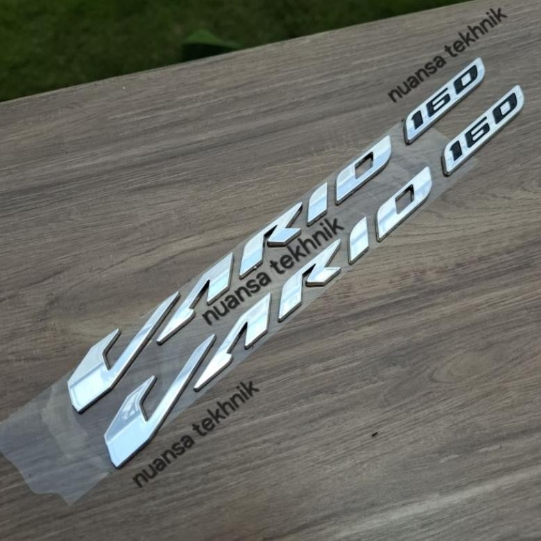 2 set emblem vario 160 Ori ABS full chrome AST