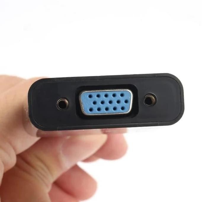 (Expert) HDMI to VGA Converter Cable Kabel HDMI ke Monitor VGA
