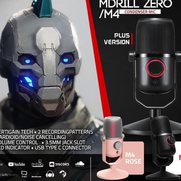 Thronmax Mdrill Zero Profesional Streaming Condenser Microphone Thxm4