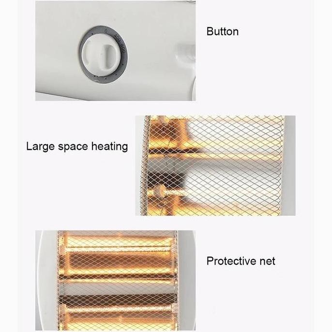 Pemanas Ruangan Portable Heater Ruangan Lampu Pemanas Ruangan Pemanas Portable