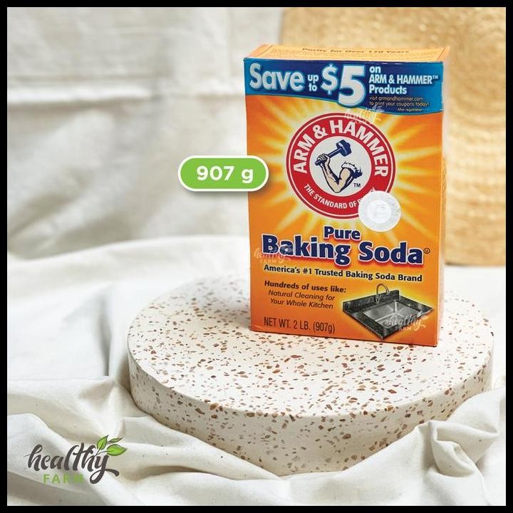 

Terlaris Baking Soda / Soda Kue Arm & Hammer Usa 907G Good Quality