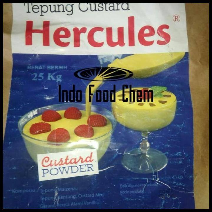 

Terlaris Custard Powder Hercules Repack 1000Gr Good Quality