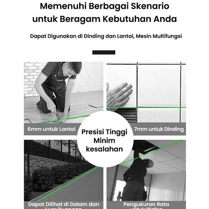 

Sale Hijau Laser Level 16 Lines Mesin Self Leveling 8/12/16 4D Digital Meteranlaser Level Leveling Laser 4 In 1 Alat Laser Tukang Laser Bangunan Canggih