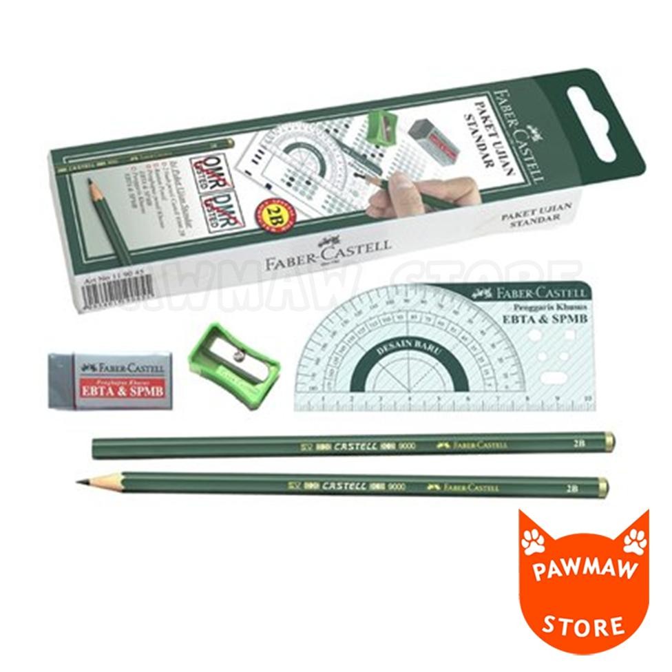 

Pensil Paket Ujian Standar Faber Castell DiM