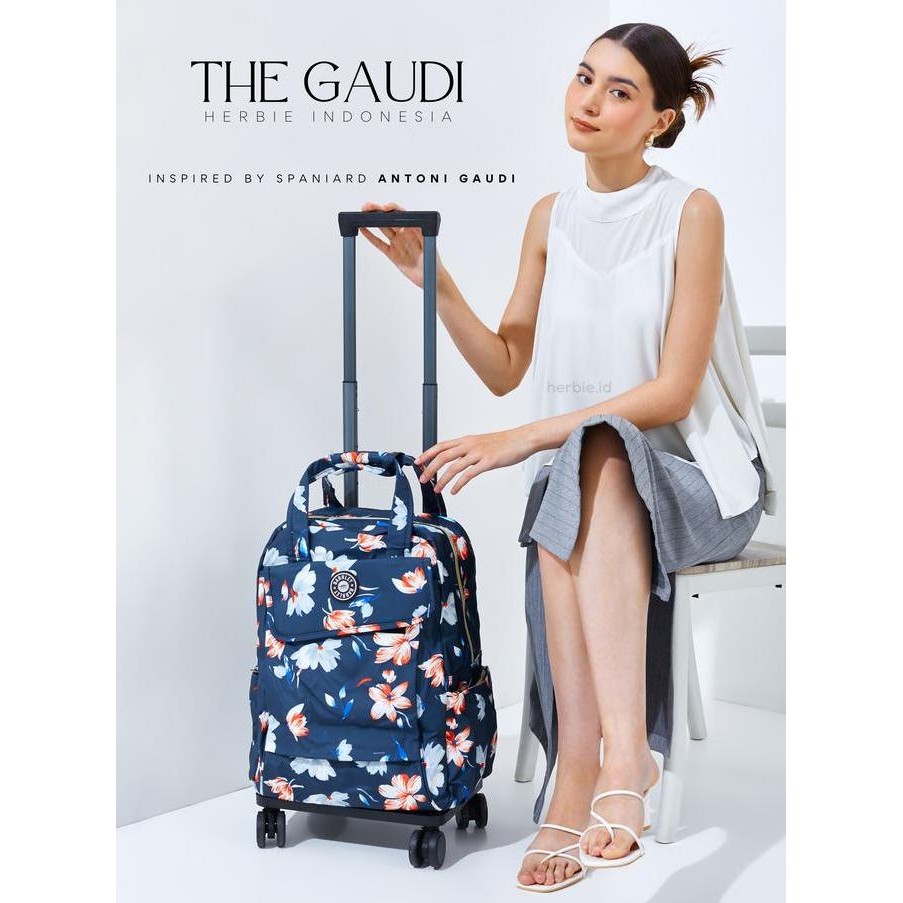 Terlaris TAS RANSEL TROLI LIPAT KOREA ANELLO BARLEY ORIGINAL PARASUT RODA 4 SALE