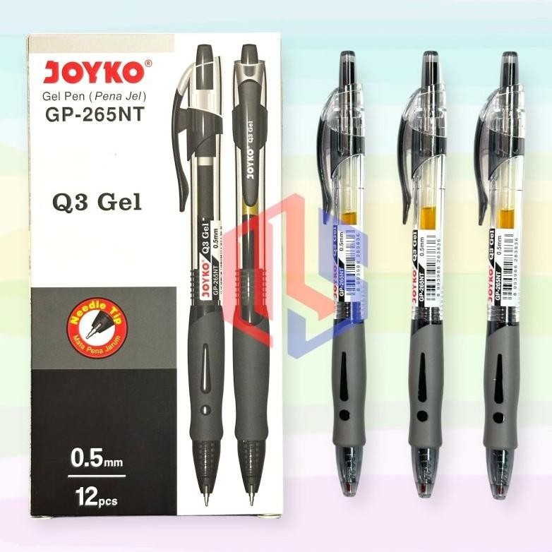 

Pulpen / Ballpoint / Pen Gel Joyko GP 265/NT (12 Pcs) DiM
