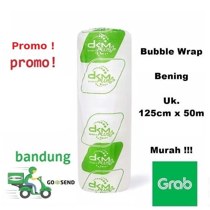 

Bubble wrap putih - hitam murah premium quality 50m x 125cm Bandung buble warp roll bubblewrap bening Bandung DiM