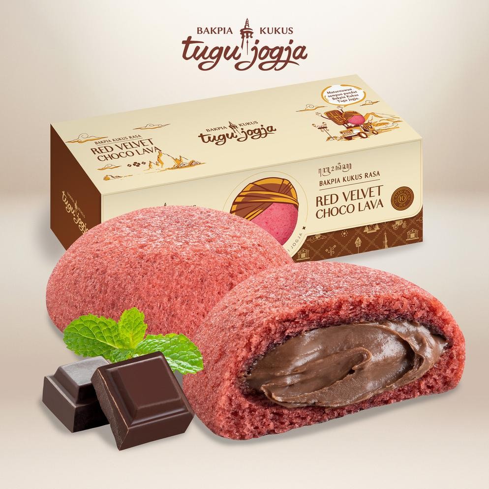 

Original Bakpia Kukus Tugu Jogja Chocolava - Travel Pack Tg-342