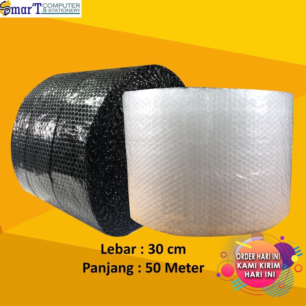 

BUBBLE WRAP 50 METER X 40CM TEBAL, READY HITAM & PUTIH DiM