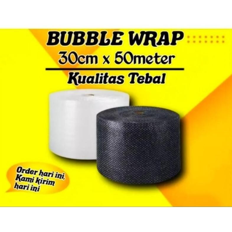 

Bubble wrap ukuran 30cm x 50m DiM