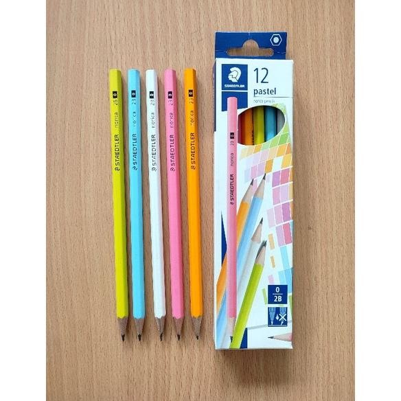 

Pensil 2B Staedler Pastel Norica Pensil 2B ( 1 Pak / 12 Pcs ) DiM