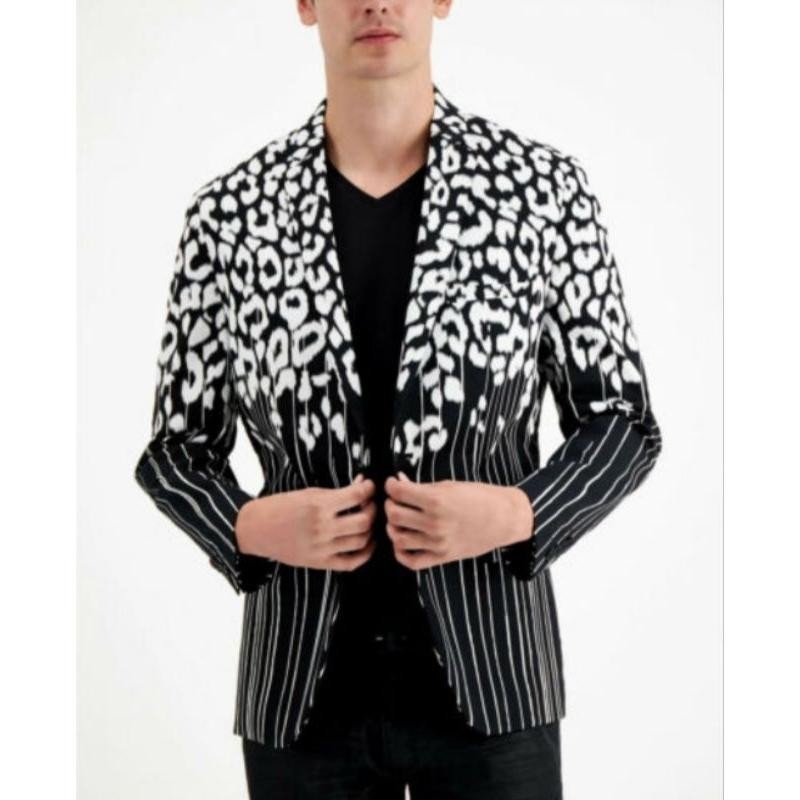 Jas Pesta Jas Nikahan Mc Jas Pria Hitam Motif Floral Slim Fit Terlaris Best Quality 100% Original