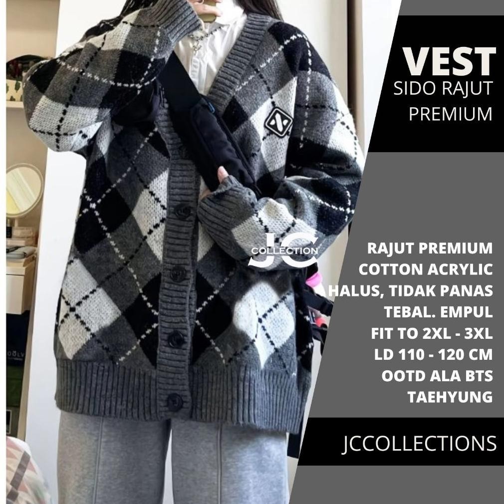 Cardigan Taehyung Bts / Kardigan Rajut Oversize Sido Mocca Taehyung -
