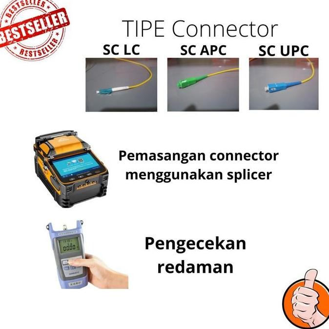 

Sale Pasang Konektor Fiber Optic