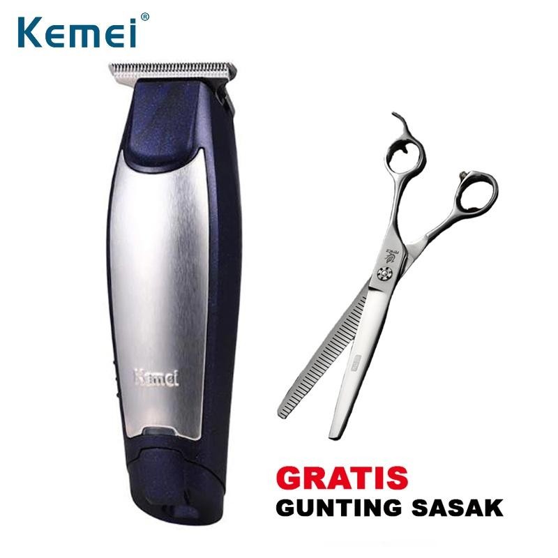Kemei Km 5021/ Alat Cukur Rambut Kumis Jenggot Elektrik Tanpa Kabel - Cukuran Kabel Hair Clipper Pro