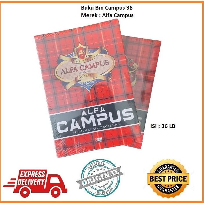 

Buku Tulis Campus Alfa Boxy 36 Lembar