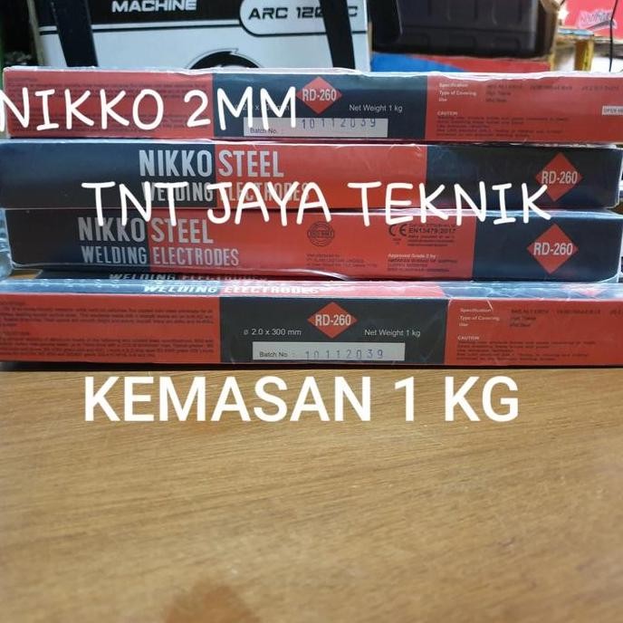 Kawat Las Nikko Steel Rd 260 2 Mm / Kawat Las Nikko Rd260 2Mm
