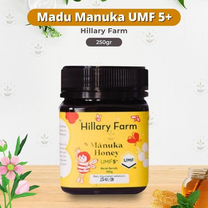 

NEW Hillary Farm Manuka Honey UMF 5+ 250gr READY